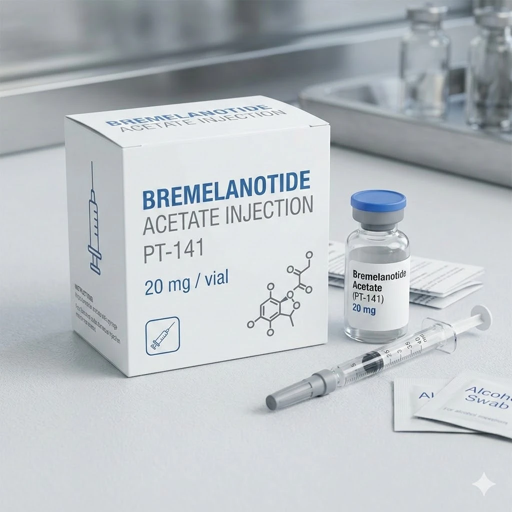 Bremelanotide Acetate Injection  (PT‑141) 20 mg